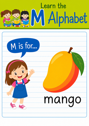 Essential Letter M Beginning Sound Worksheet | Grade K-2