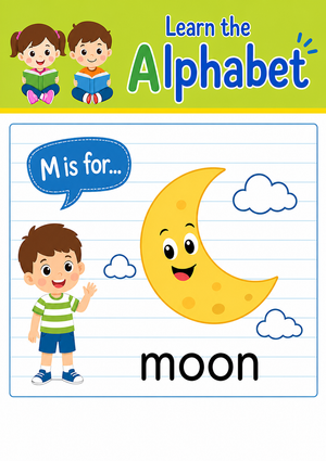 Essential Letter M Beginning Sound Worksheet | Grade K