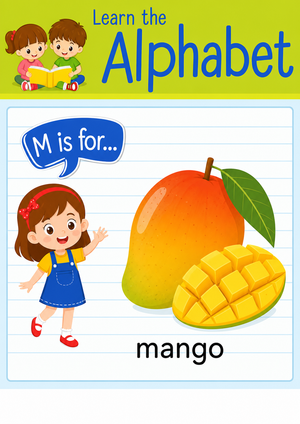 Printable Letter M Sound Worksheet | Grade K ELA