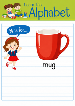 Essential Letter M Beginning Sound Worksheet | Grade K-2