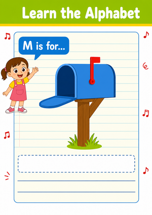 Letter M Beginning Sound Worksheet | Essential Grade K-2