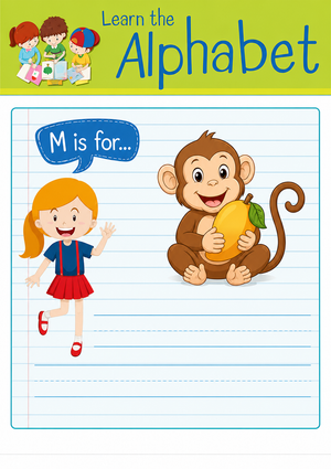 Printable Letter M Beginning Sound Worksheet | Grade K