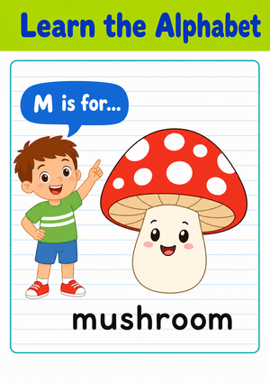 Essential Letter M Beginning Sound Worksheet | Grade K-2