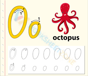 letter o beginning sound worksheets 2