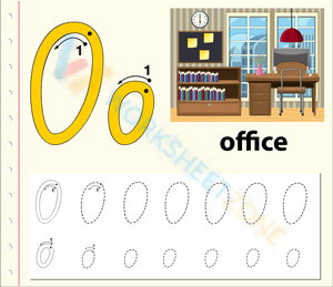 letter o beginning sound worksheets 5