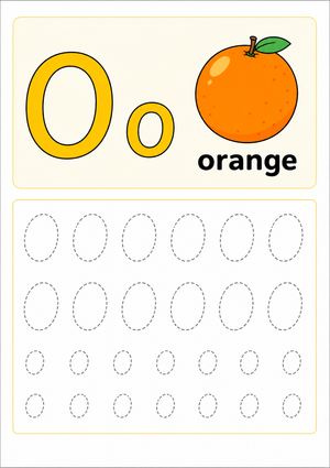 Essential Letter O Beginning Sound Worksheet | Grade K-2