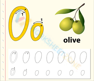 letter o beginning sound worksheets 9