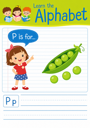 Letter P Beginning Sound Worksheet | Essential Grade K-2