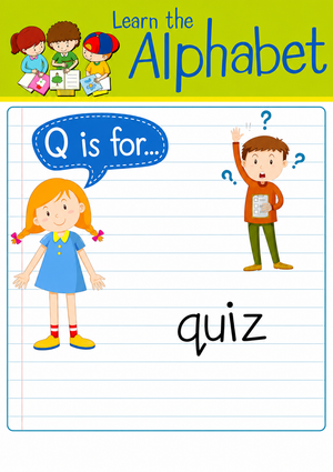Grade K Letter Q Sound — Printable No-Prep Worksheet