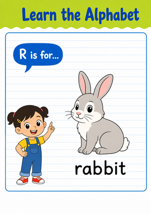 Letter R Beginning Sound Worksheet | Grade K-2 Essential