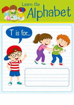 Letter T Beginning Sound Worksheet | Essential Phonics