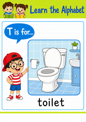 Letter T Beginning Sound Printable Worksheet | Grade K