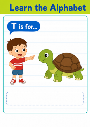 Essential Letter T Beginning Sound Worksheet | Grade K Ready