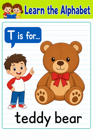 Printable Letter T Beginning Sound Worksheet | Grade K