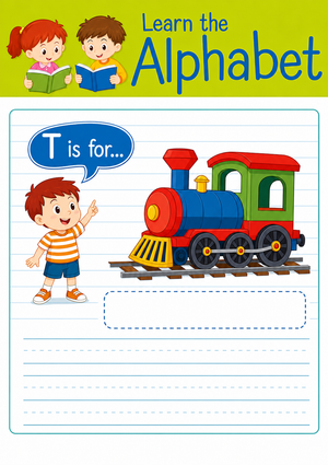 Printable Letter T Beginning Sound Worksheet | Grade K