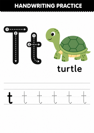 Essential Letter T Beginning Sound Worksheet | Grade K-2