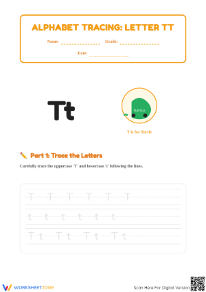Letter T Beginning Sound Worksheet | Essential Grade K-1