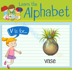 letter v beginning sound worksheets 6