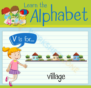 letter v beginning sound worksheets 9