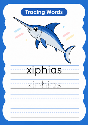 Letter X Beginning Sound Worksheet | Grade K-2 Essential