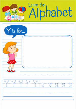 Letter Y Beginning Sound Worksheet | Grade K-2 Essential
