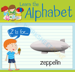 letter z beginning sound worksheets 5