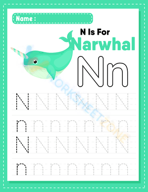N is for Narwhal