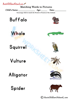 picture word matching 1