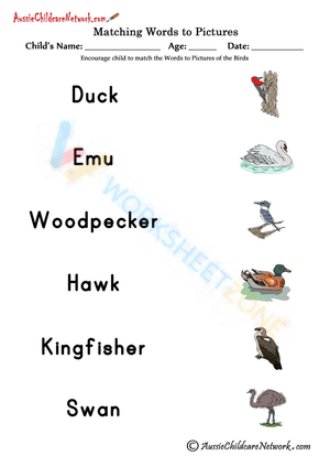 picture word matching 2