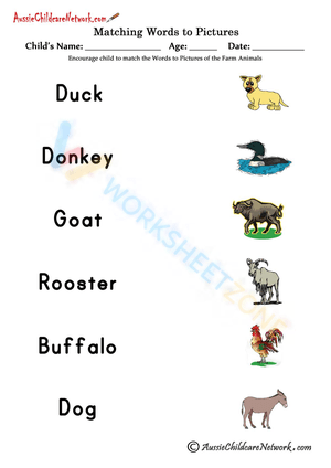 picture word matching 5