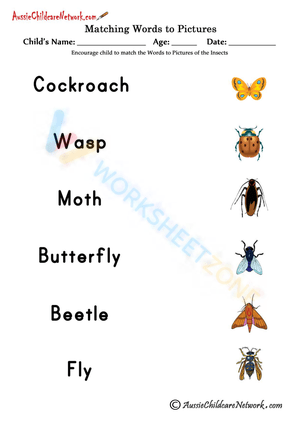 picture word matching 7