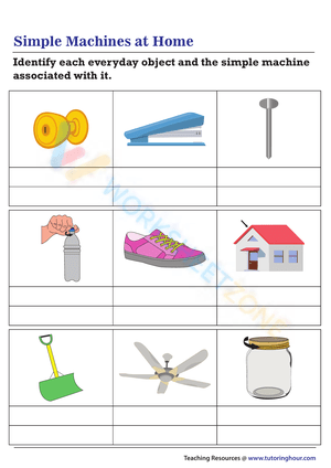 Simple Machines at Home