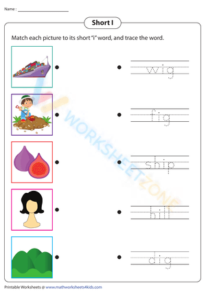 Tracing short I words