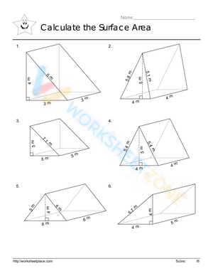 Explore Triangular Prisms with this Geometry Sheet