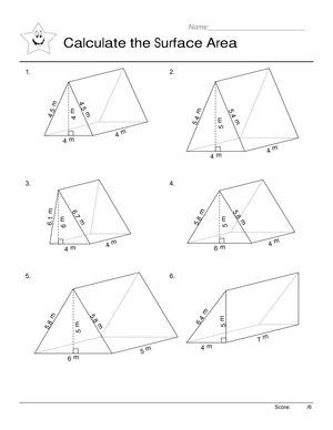 Practice Geometry with Triangular Prisms Worksheet