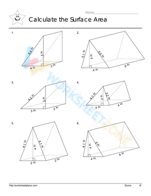 Learn Geometry: Triangular Prisms Practice Sheet