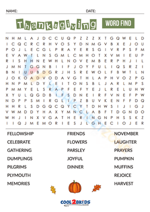 word search for high schoolers 7