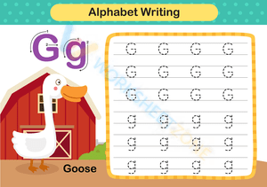 Writing letter G