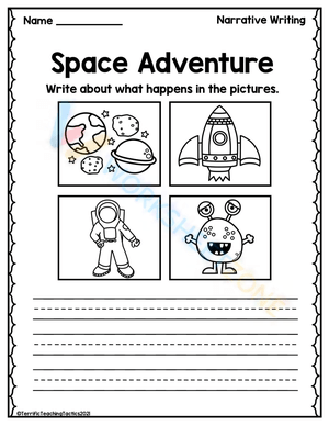 writing worksheets 4