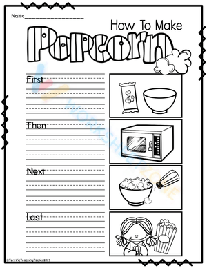 writing worksheets 6