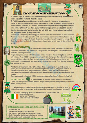 Saint Patrick's Day reading 8