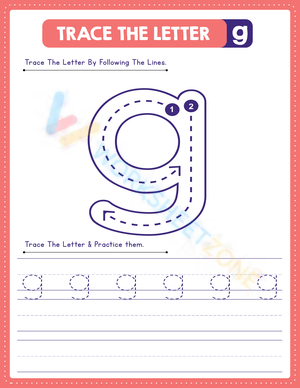 Trace the letter G