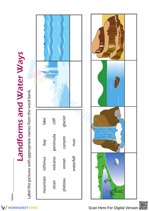 Exploring Landforms and Waterways