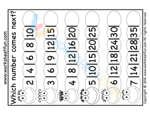 Which number comes next?