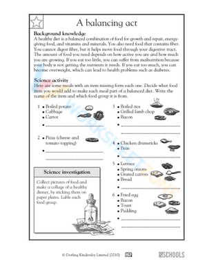 Explore Balance with This Balancing Act Worksheet