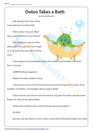 reading comprehension worksheets 4th grade 3