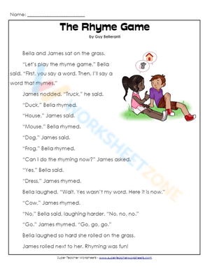 reading comprehension 1