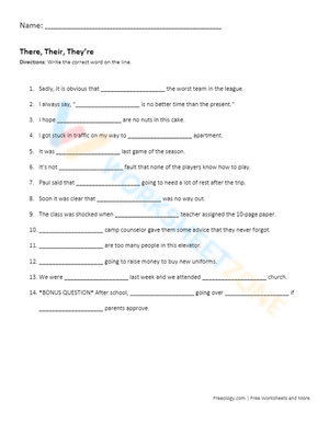 there their they're 3