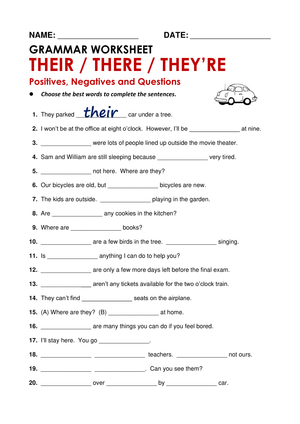 Grade 6 Homophones — Printable No-Prep Worksheet