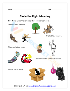 multiple meaning words 8